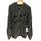REFLEM レフレム フェード加工 猫耳 フーテッド L/S ジップ パーカー メンズ FREE