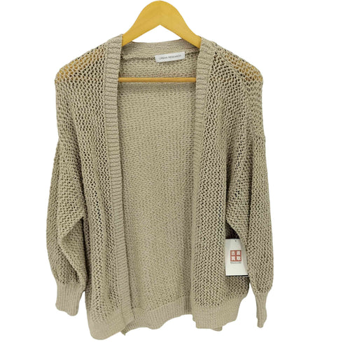 アーバンリサーチ URBAN RESEARCH 23SS 透かし柄ガウンカーディガン レディース FREE