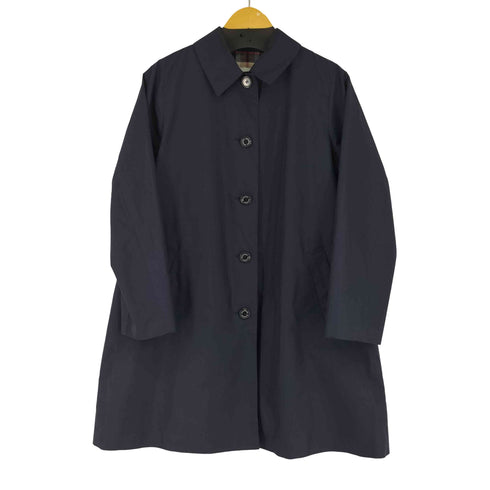 マッキントッシュフィロソフィー MACKINTOSH PHILOSOPHY 裏地チェック ステンカラーコート レディース JPN:38