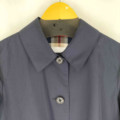 マッキントッシュフィロソフィー MACKINTOSH PHILOSOPHY 裏地チェック ステンカラーコート レディース JPN:38