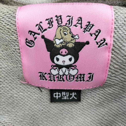 ガルフィー GALFY テーマパークキャラクター コラボ ムラ染め ジップ パーカー メンズ JPN:L
