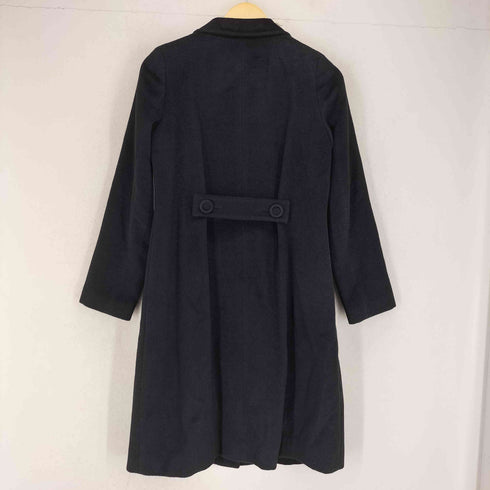 コムサデモード COMME CA DU MODE アンゴラ混 シルク混 ロング コート レディース JPN:9号