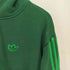 アディダスオリジナルス adidas Originals フリル付き フードパーカー フーディグリーンアシンメトリー レディース M
