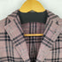ラルディー二 LARDINI ウール チェック テーラードジャケット レディース 30