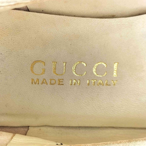 グッチ GUCCI GGロゴ スクエアトゥ ローカット パンプス レディース 35 1/2