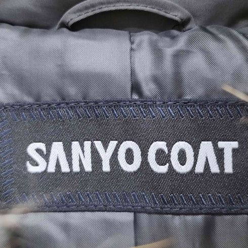 サンヨーコート SANYO COAT ラクーンファー 比翼 ダウンコート レディース JPN:9号
