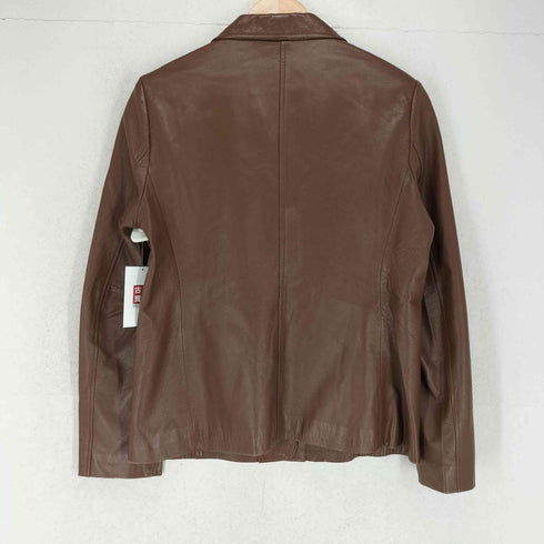 MIA COMA lamb leather レザーテーラードジャケット レディース