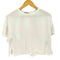 マカフィー MACPHEE クロップド丈 メッシュ切替 クルーネックTシャツ レディース import:S