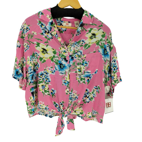リーバイス Levis ROMANTIC FLORAL クローバーシャツ レディース JPN:M