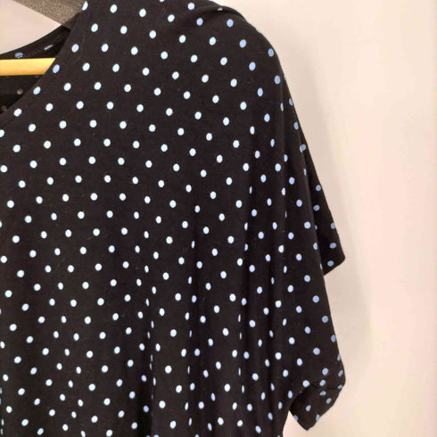 アニエスベー agnes b. PARIS サンライズ期 ドットデザイン S/S Tシャツ レディース T2