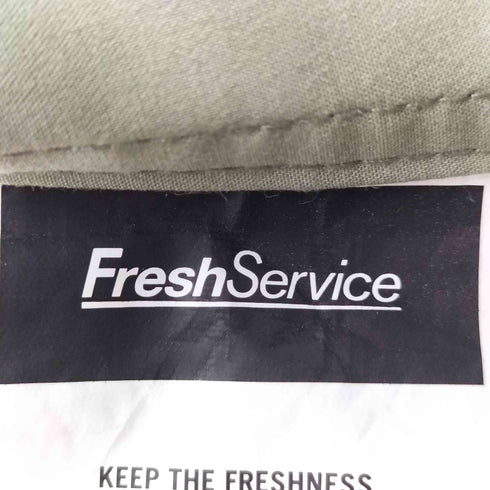 フレッシュサービス Fresh Service 23AW MICRO TYPEWRITER CORPORATE L/S REGULAR COLLAR SHIRT メンズ FREE