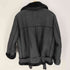 ザラ ZARA フェイクムートン ジャケット ボア ライダース ジャケット レディース import:L
