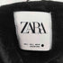 ザラ ZARA フェイクムートン ジャケット ボア ライダース ジャケット レディース import:L
