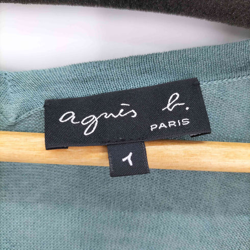 アニエスベー agnes b. PARIS サンライズ期 シルク混 リネン混 ワンピース レディース JPN:1