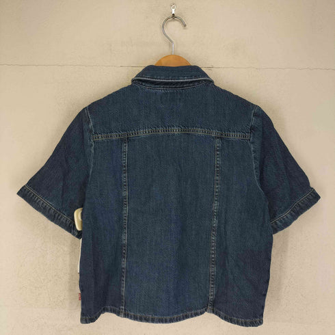 リーバイス Levis S/S デニム ブラウス 両玉縁ポケット レディース JPN:M