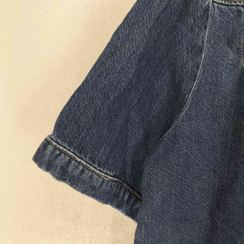 リーバイス Levis S/S デニム ブラウス 両玉縁ポケット レディース JPN:M