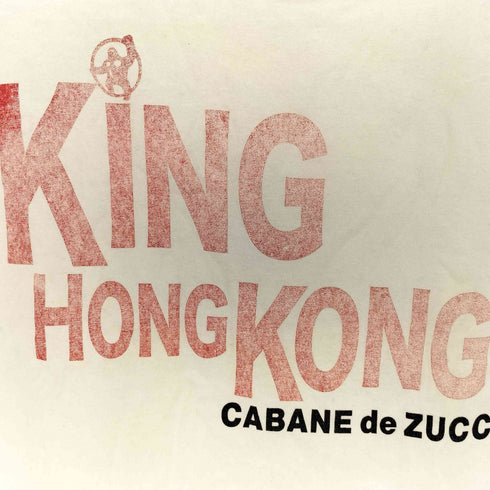 ズッカ ZUCCa KING HONG KONGプリント クルーネックTシャツ Y2K レディース JPN:M