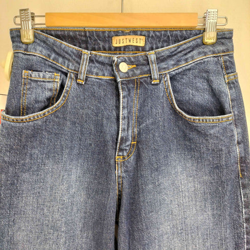 JUSTWEST フレアデニムパンツ レディース