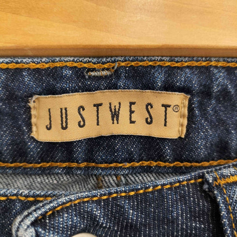 JUSTWEST フレアデニムパンツ レディース