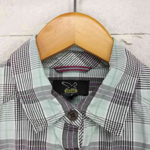 サレワ チェック柄シャツ outdoor レディース 42