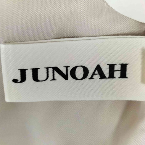 ジュノア JUNOAH 衿付き フェイクファー ジャケット レディース JPN:L