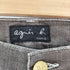 アニエスベー agnes b. PARIS サンライズ期 デニム クロップドパンツ レディース JPN:36