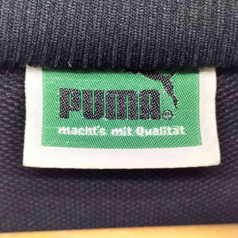 プーマ PUMA 80-90s ロゴ刺繍 リブライン トラックジャケット メンズ