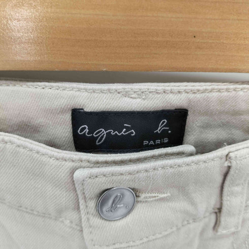 アニエスベー agnes b. PARIS サンライズ期 クロップド デニムパンツ レディース JPN:36