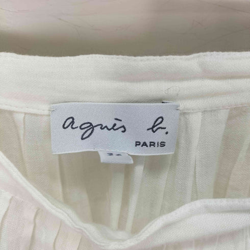 アニエスベー agnes b. PARIS サンライズ期 白タグ スカート レディース JPN:36
