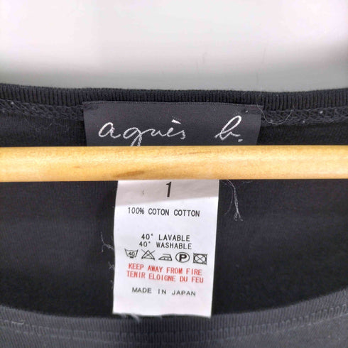 アニエスベー agnes b. PARIS サンライズ期 S/S Tシャツ レディース JPN:1
