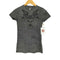 Silver Dagger スカル ラインストーン クルーネックTシャツ Y2K レディース JPN:S