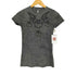 Silver Dagger スカル ラインストーン クルーネックTシャツ Y2K レディース JPN:S