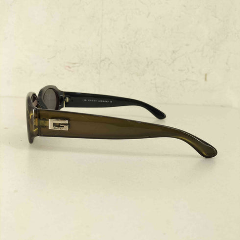 グッチ GUCCI ロゴデザイン オーバルサングラス メンズ 52□19