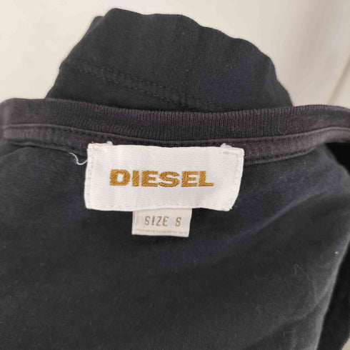 ディーゼル DIESEL Y2K 装飾デザイン プリント カットソー レディース JPN:S