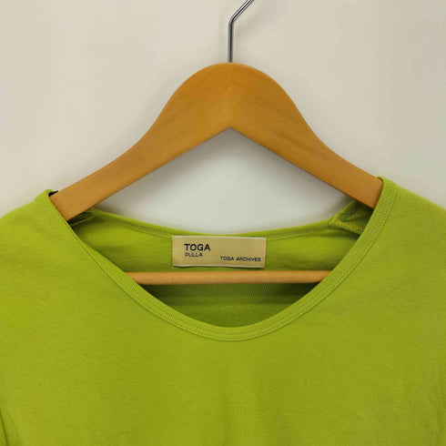 トーガプルラ TOGA PULLA Vネック 半袖 Tシャツ Y2K レディース JPN:1