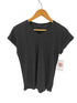 アニエスベー agnes b. PARIS サンライズ期 リネン VネックTシャツ レディース JPN:1