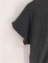 アニエスベー agnes b. PARIS サンライズ期 リネン VネックTシャツ レディース JPN:1