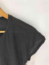 アニエスベー agnes b. PARIS サンライズ期 リネン VネックTシャツ レディース JPN:1