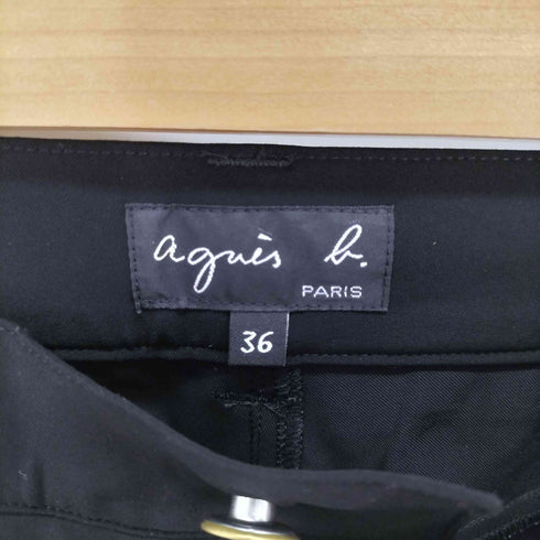 アニエスベー agnes b. PARIS サンライズ期 ストレートパンツ レディース JPN:36