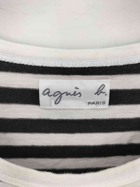 アニエスベー agnes b. PARIS サンライズ期 ボーダー S/S Tシャツ レディース