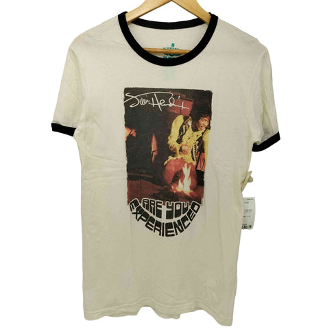 BLUE SENTRIC Are You Experienced ギタリスト プリント リンガーTシャツ メンズ JPN:S