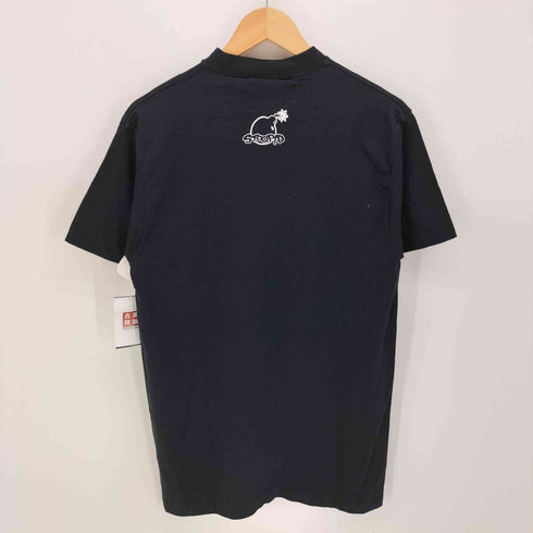 アンビル Anvil 90s STOOPD ボンバー プリント Tシャツ シングルステッチ メンズ import:L