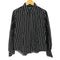 ローレンラルフローレン LAUREN RALPH LAUREN コットン ストライプレギュラーカラーL/S シャツ レディース import:L