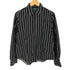 ローレンラルフローレン LAUREN RALPH LAUREN コットン ストライプレギュラーカラーL/S シャツ レディース import:L