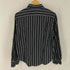 ローレンラルフローレン LAUREN RALPH LAUREN コットン ストライプレギュラーカラーL/S シャツ レディース import:L