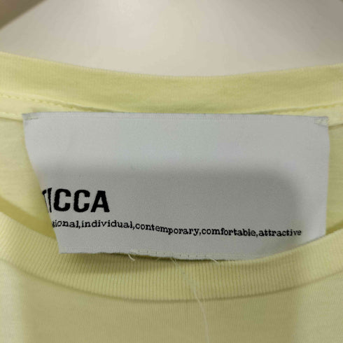 ティッカ TICCA 別注 DAVID MOLLISONスクエアTシャツ レディース FREE