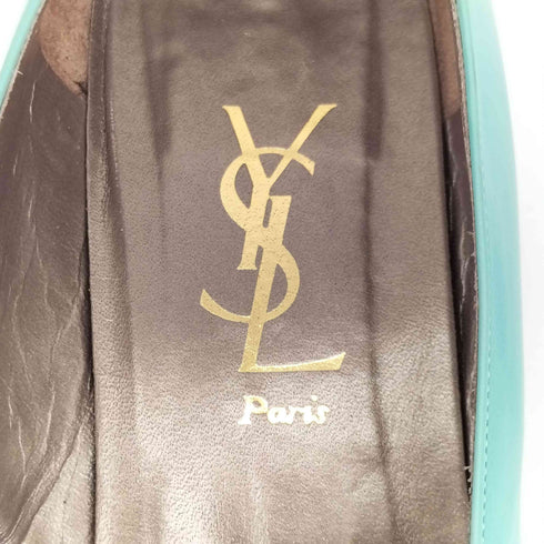 イヴサンローラン Yves Saint Laurent 花デザイン ヒールパンプス レディース 38 1/2