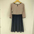 トッコクローゼット tocco closet デザインボタン レース切替シャツワンピース レディース M