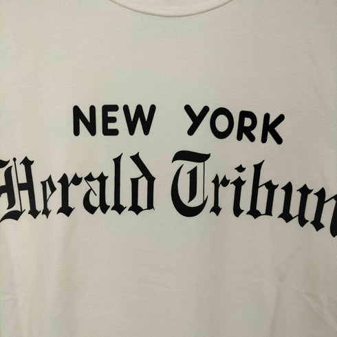 スローブイエナ SLOBE IENA New York Herald TribuneプリントTシャツ レディース FREE