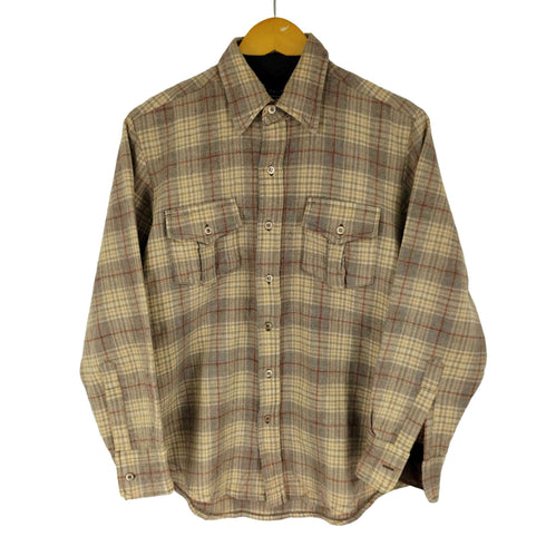 V I P 90S L/S チェック ネルシャツ メンズ JPN:M